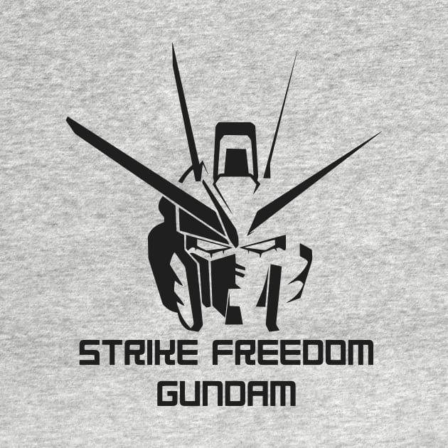 Strike Freedom Gundam Anime by oncemoreteez